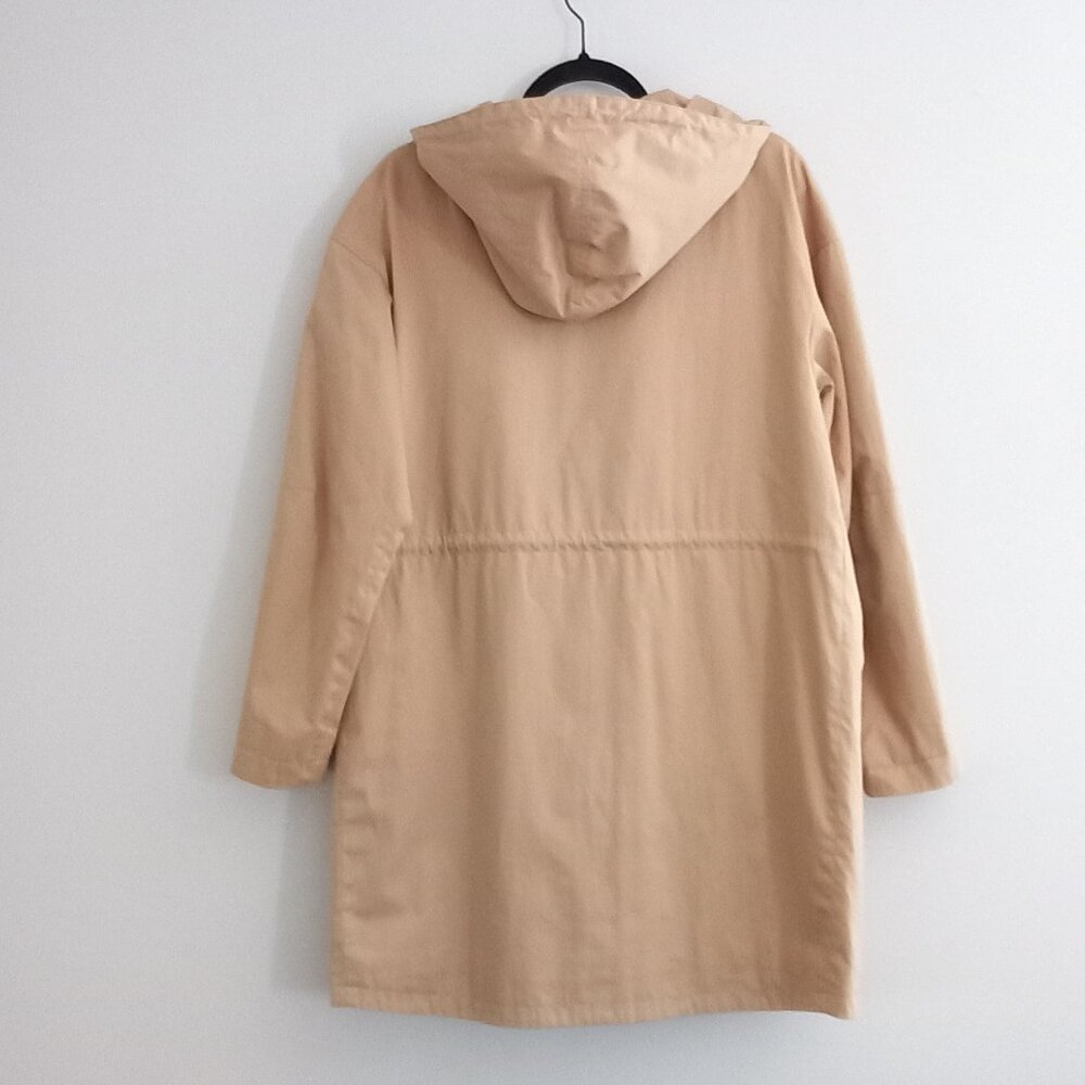 A.P.C. beige trench coat with hood - Picture 6 of 13